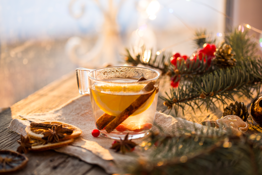 Winter im Weinberg, Glühweinwanderung